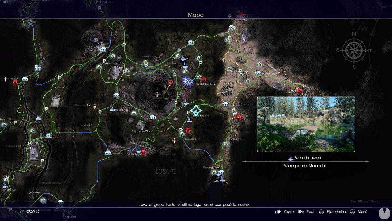 Pesca en Final Fantasy XV Todo lo que necesitas saber