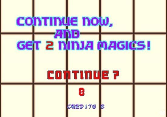 Sega anim�ndonos a echar otra monedita, con la promesa de conseguir una magia extra.