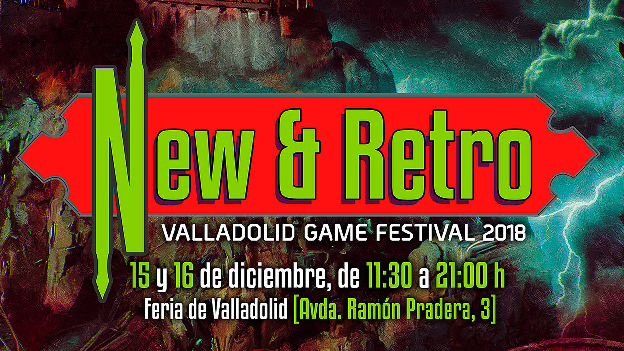 Hoy comienza New & Retro Valladolid Game Festival 2018