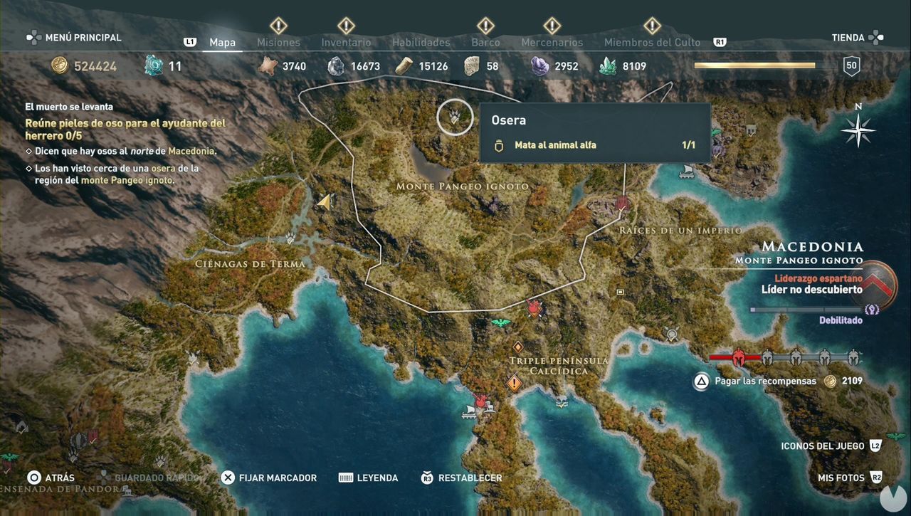 Assassin's Creed Odyssey Orden Der Herrschaft Standorte Orden de los Antiguos en Assassin's Creed Odyssey: miembros y recompensas