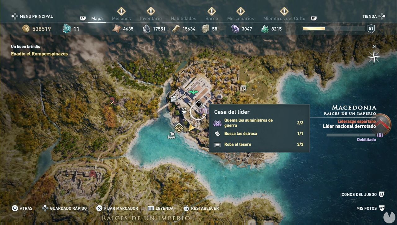 Assassins Creed Odyssey Orden Der Herrschaft Orden de los Antiguos en Assassin's Creed Odyssey: miembros y recompensas