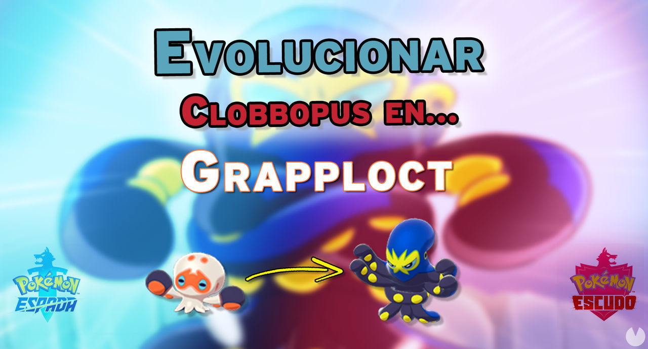 Cmo evolucionar a Clobbopus en Grapploct en Pokmon Espada y Escudo - Pokmon Espada y Escudo