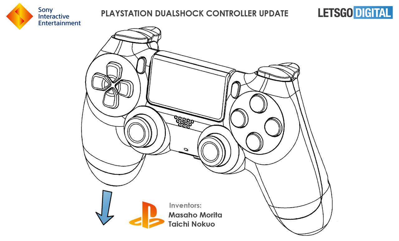 Sony patenta un diseño de pad con nuevos botones que podría utilizar PS5