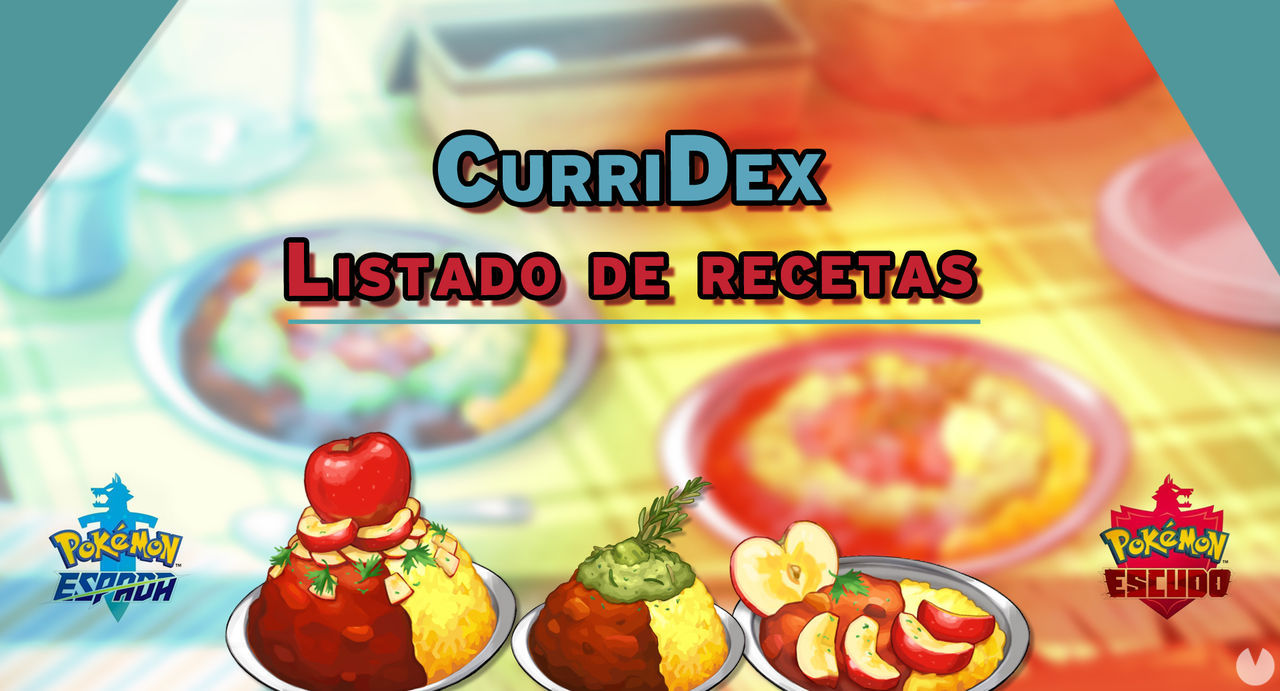 CurriDex - Listado completo de recetas y efectos en Pokmon Espada y Escudo - Pokmon Espada y Escudo