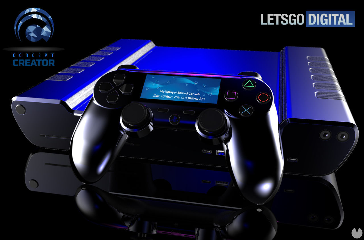 PS5: Imaginan cómo sería el diseño final del nuevo mando DualShock