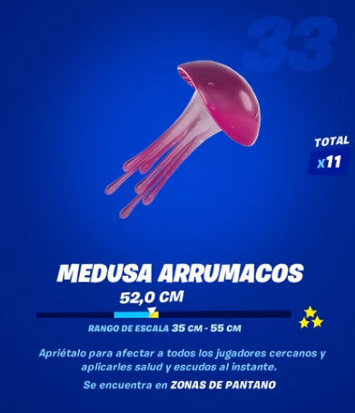 Fortnite - Medusa arrumacos: datos y ubicación