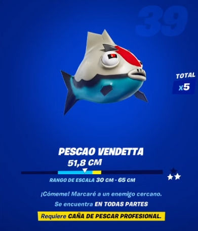 Fortnite - Pescao Vendetta: datos y ubicación