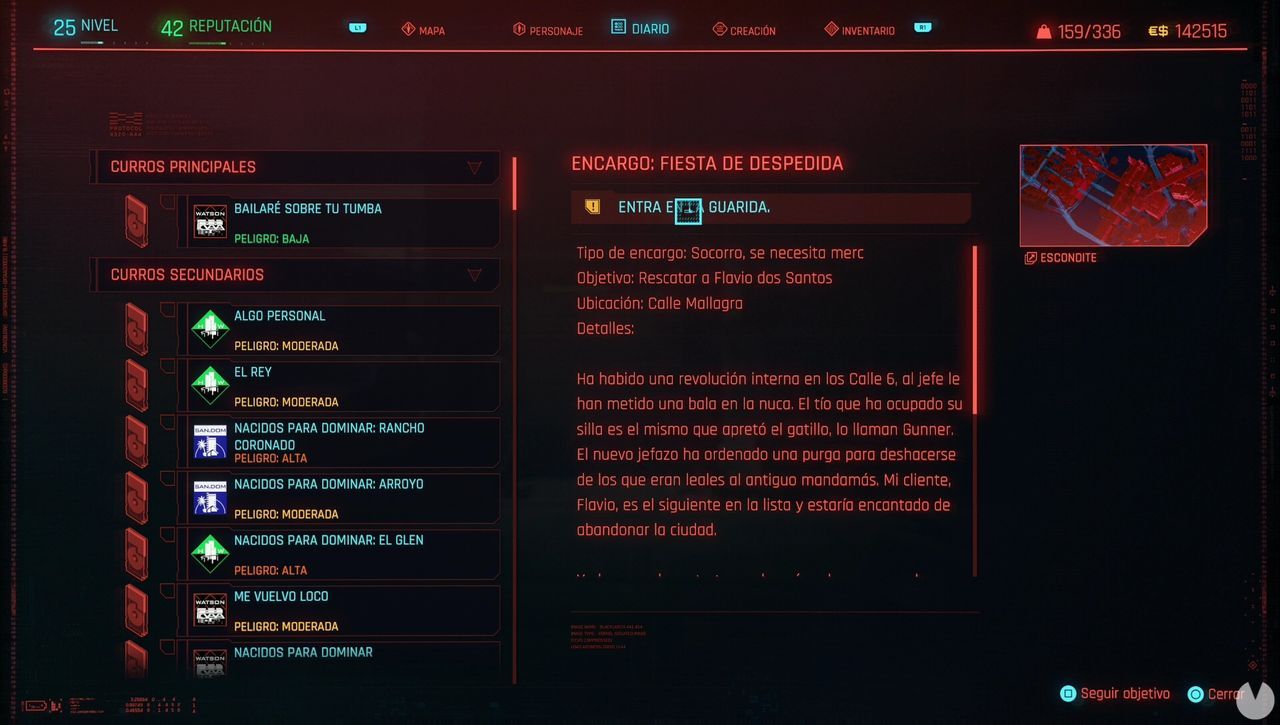Fiesta de despedida en Cyberpunk 2077 al 100% - Cyberpunk 2077