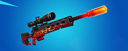 Fortnite - Temporada 5: Arma exótica Fusil de tirador aliento de dragón