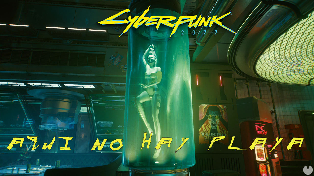 Aqu no hay playa en Cyberpunk 2077 al 100% - Cyberpunk 2077