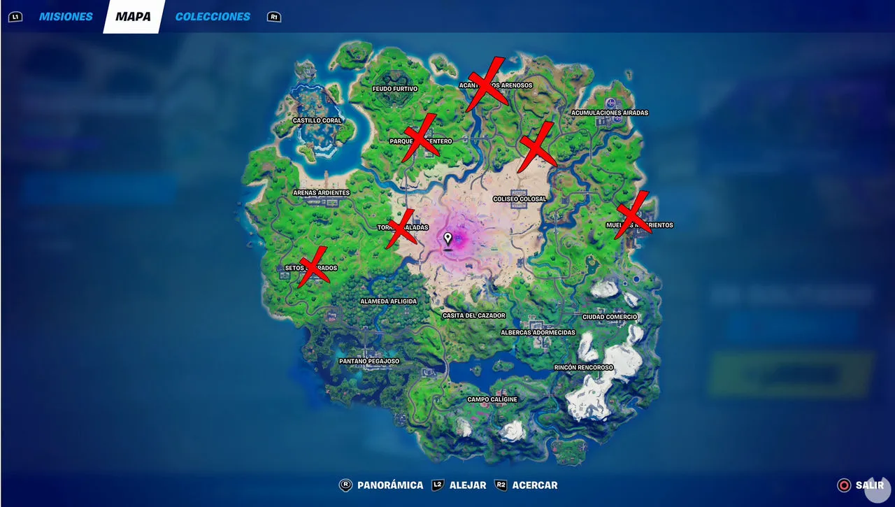 Fortnite: dónde encontrar árboles de navidad - LOCALIZACIÓN