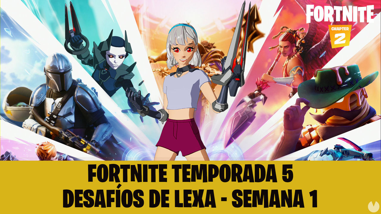 Fortnite: Gua de desafos de Lexa Semana 1 (misiones picas) - Fortnite Battle Royale