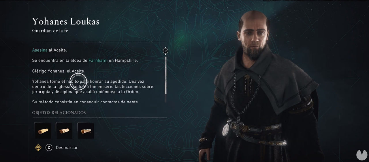 Assassins Creed Valhalla Orden Der ältesten Orden de los Antiguos en AC Valhalla: TODOS los objetivos y cómo