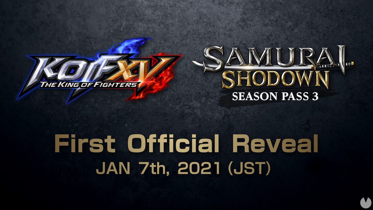 Novedades de The King of Fighters XV y Samurai Shodown el 7 de enero.