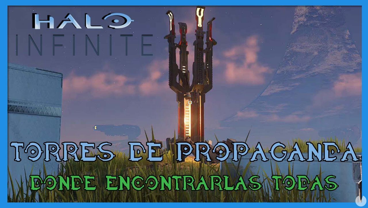 Halo Infinite: TODAS las Torres de propaganda, ubicacin y recompensas - Halo Infinite