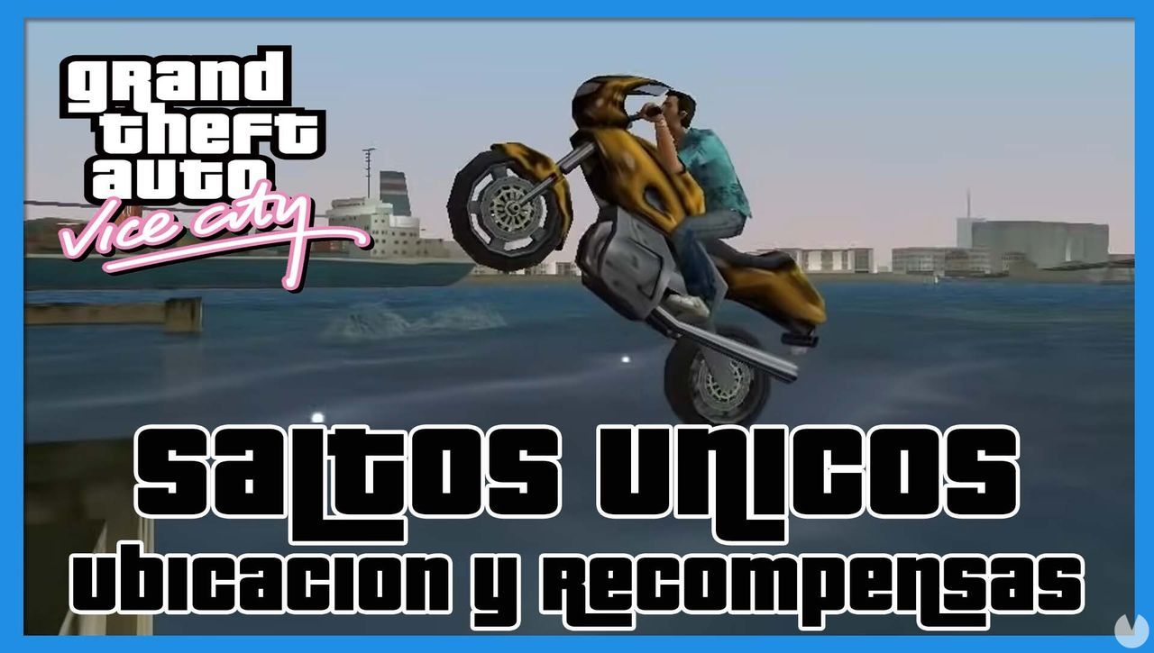 GTA Vice City: TODOS los Saltos nicos ubicacin y recompensas - Grand Theft Auto: The Trilogy - The Definitive Edition