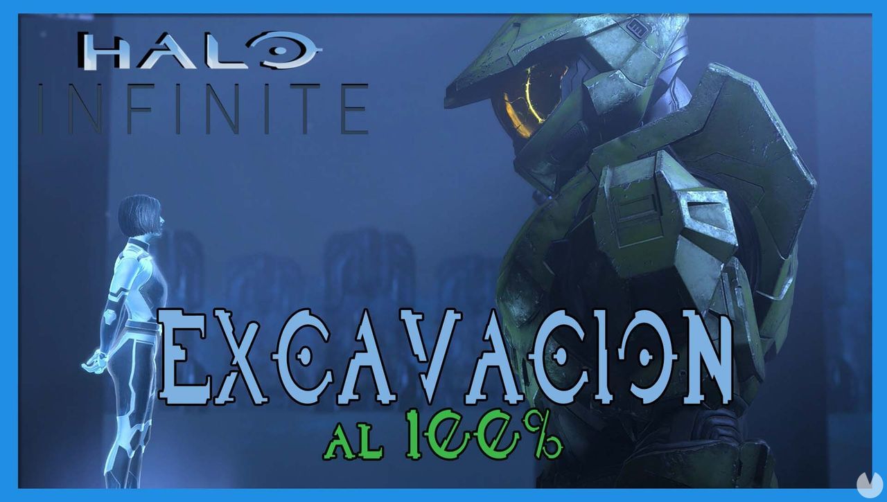 Halo Infinite: Excavacin al 100% - Halo Infinite