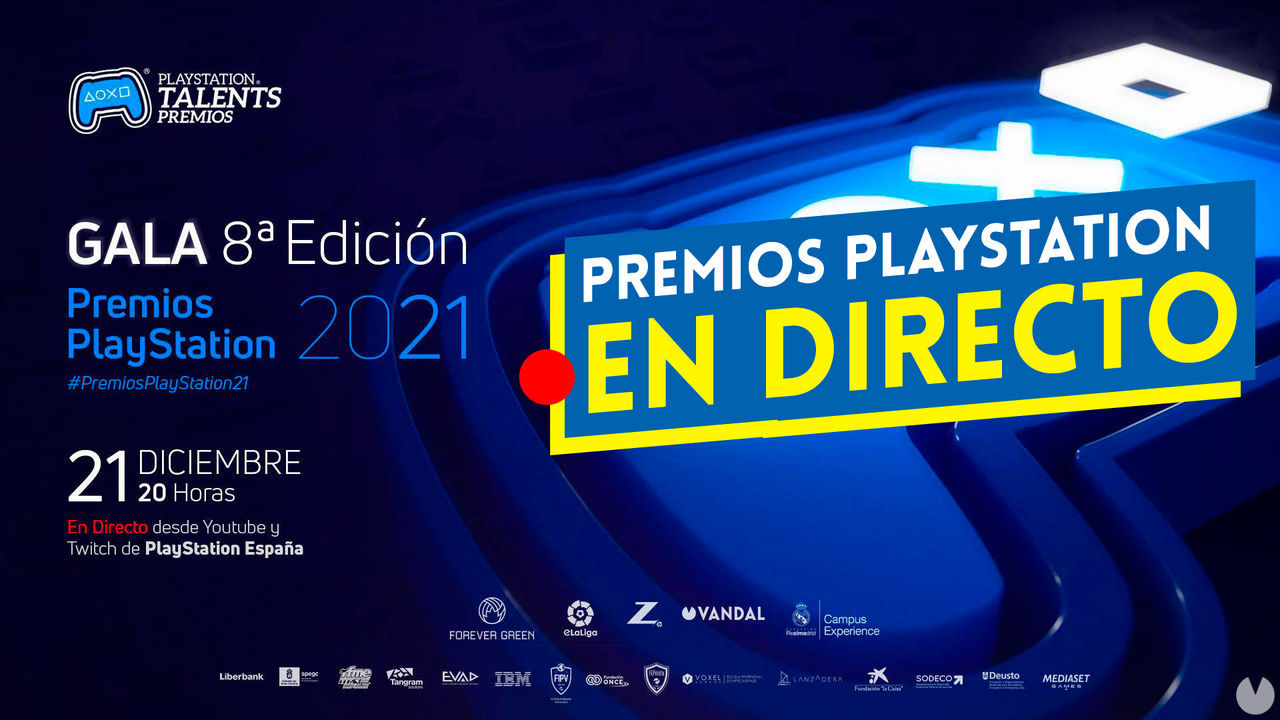 Sigue aquí EN DIRECTO la Gala Premios Playstation 2021 de PS Talents a las 20:00h