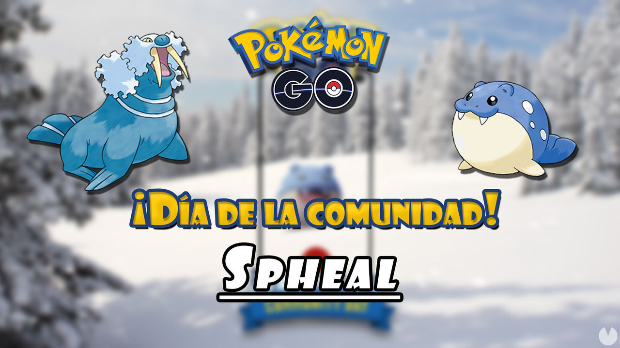 Pokémon GO presenta el primer Día de la Comunidad de 2022 con Spheal en enero
