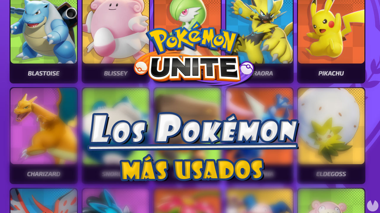 Pokémon Unite: Descubren cuáles son los 20 Pokémon más usados por la comunidad