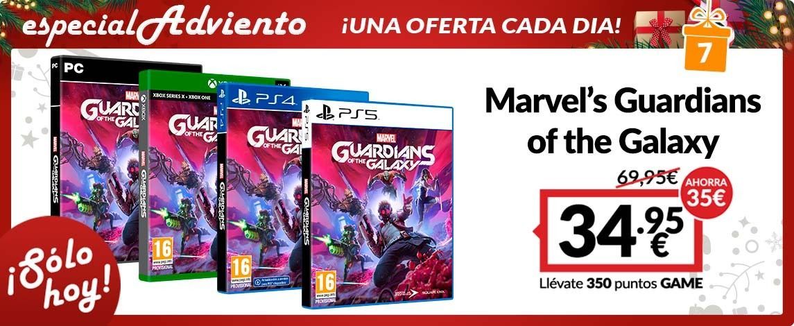 Ofertas de Adviento en GAME: Marvel\'s Guardians of the Galaxy por 34,95 euros. Noticias en tiempo real