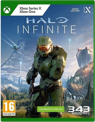 Caja de Halo Infinite en Xbox