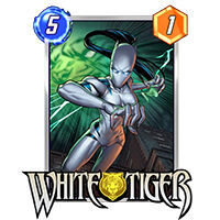 Mejores cartas en Marvel Snap: White Tiger