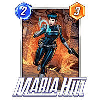 Mejores cartas en Marvel Snap: Maria Hill