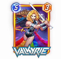 Mejores cartas en Marvel Snap: Valquiria