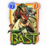 Mejores cartas en Marvel Snap: Bast