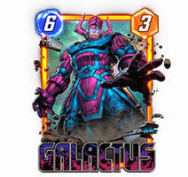 Mejores cartas en Marvel Snap: Galactus