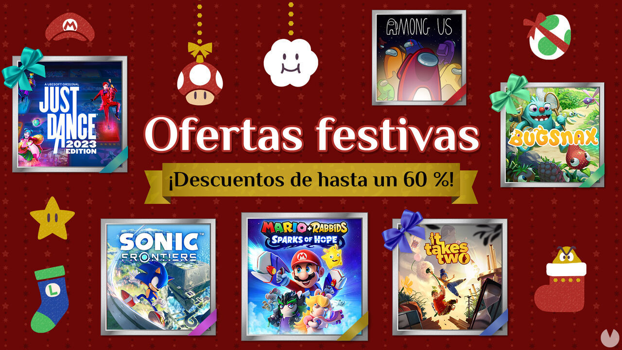 Nuevas 'Ofertas Festivas' en Switch con hasta un 60% de descuento: Sonic Frontiers, Temtem...