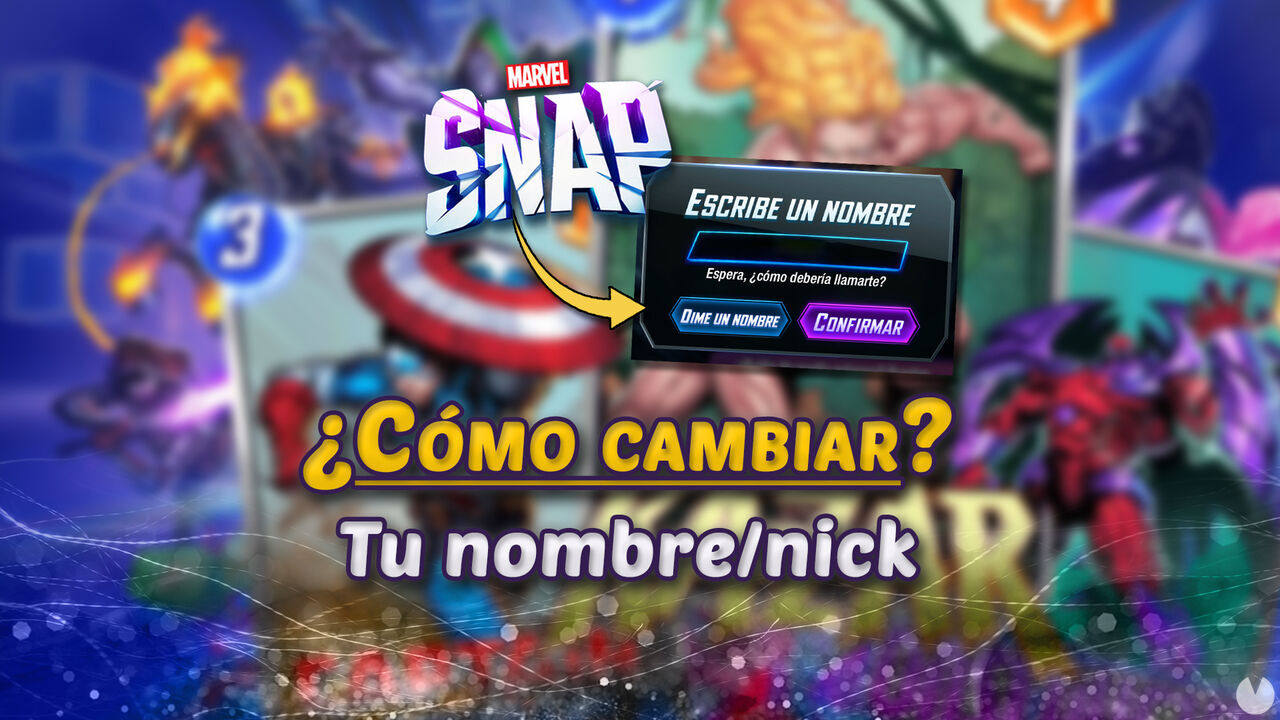 Marvel Snap: Cmo cambiar tu nombre/nick de usuario? - Marvel Snap