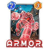 Marvel Snap - Mejor carta de coste 2 Armadura