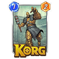 Marvel Snap - Mejor carta de coste 1 Korg