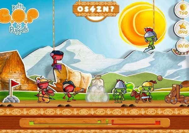 'Battle of Puppets', de Small Wonders.