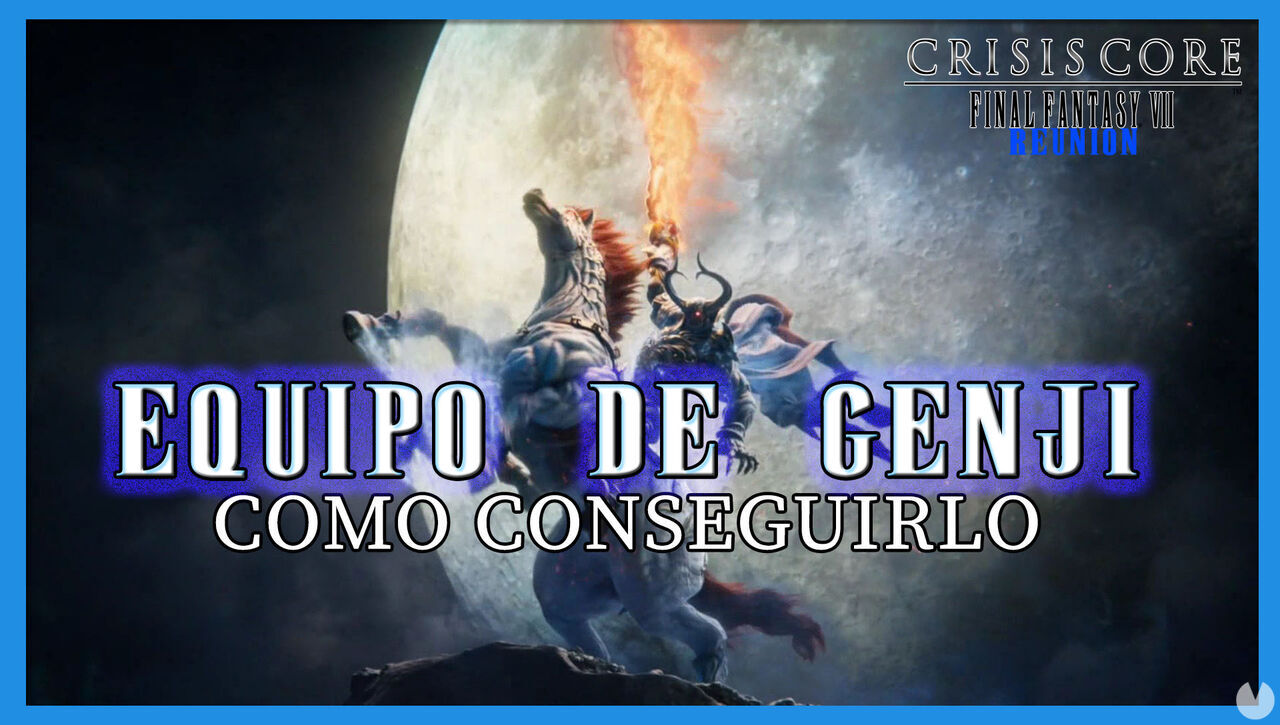 Crisis Core FFVII Reunion - Cmo conseguir el set de Genji - Crisis Core -Final Fantasy VII- Reunion