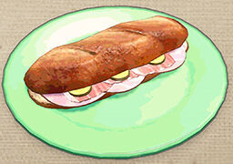 Receta de Superbocadillo de jamón en Pokémon Escarlata y Púrpura