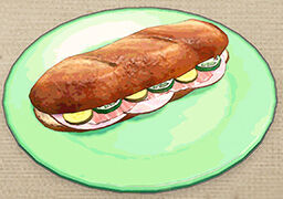 Receta de Ultrabocadillo de jamón en Pokémon Escarlata y Púrpura