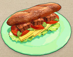 Receta de Ultrabocadillo BLT en Pokémon Escarlata y Púrpura