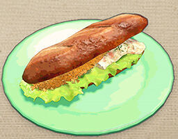 Receta de Superbocadillo de filete frito en Pokémon Escarlata y Púrpura