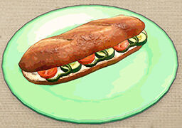 Receta de bocadillo vegetal en Pokémon Escarlata y Púrpura