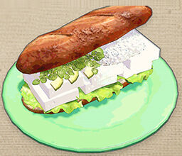 Receta de Ultrabocadillo de tofu en Pokémon Escarlata y Púrpura