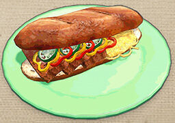 Receta de Superbocadillo de fideos al curri en Pokémon Escarlata y Púrpura