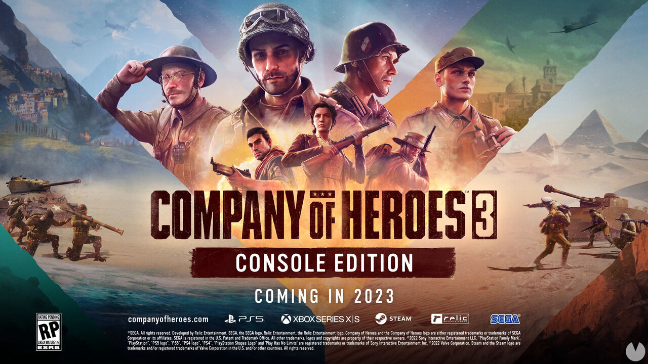 Company of Heroes 3 anuncia sus versiones para PS5 y Xbox Series, que llegarán en 2023
