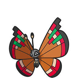 Vivillon Motivo Isleo Pokmon GO