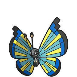 Vivillon Motivo Pantano Pokmon GO
