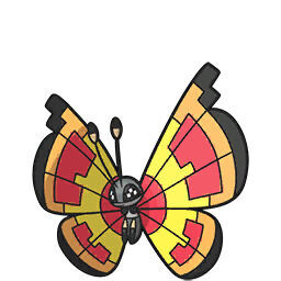 Vivillon Motivo Solar Pokmon GO