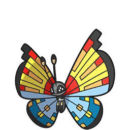 Vivillon Motivo Ocano Pokmon GO