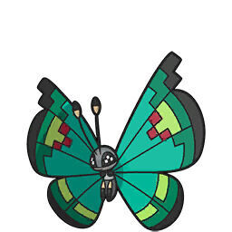 Vivillon Motivo Vergel Pokmon GO